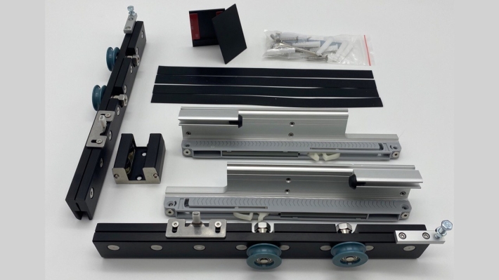 Раздвижная система для стеклянных дверей FDS-16