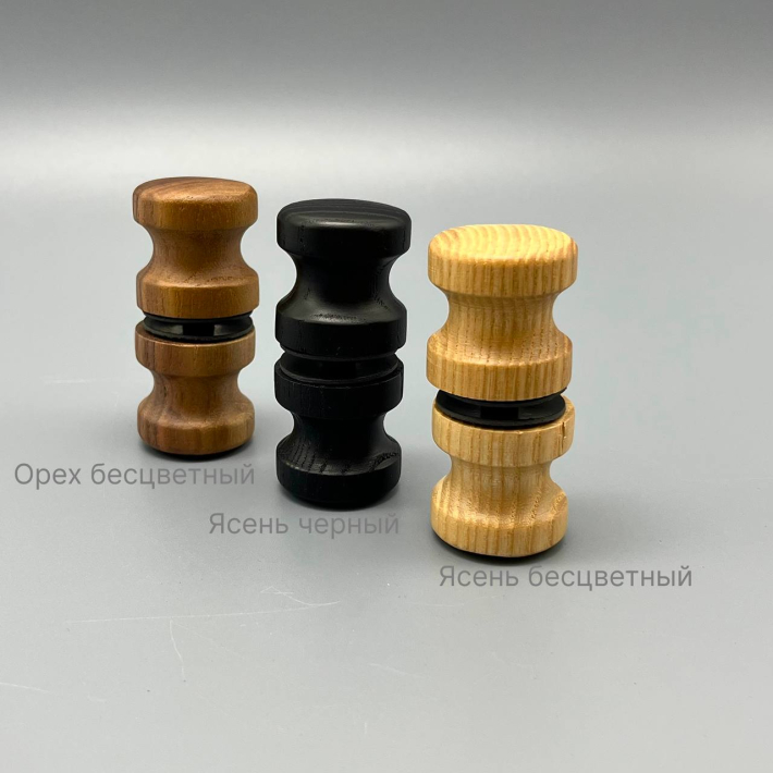 Новинка в АВ24: ручки для стеклянных дверей из натурального дерева!