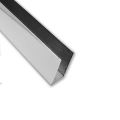 Профиль из нержавеющей стали для стекла 8 мм