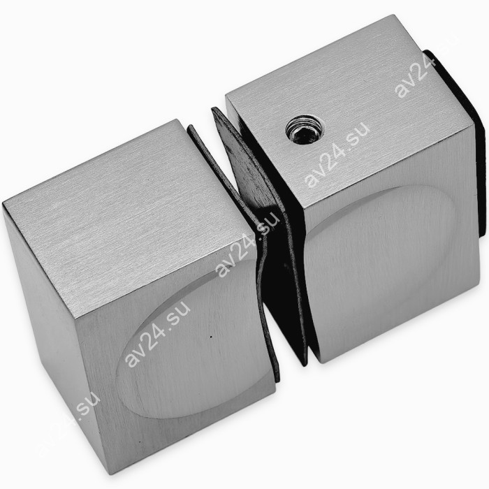 Ручка кноб FDR-66 с одним резиновым торцом, алюминий/матовая