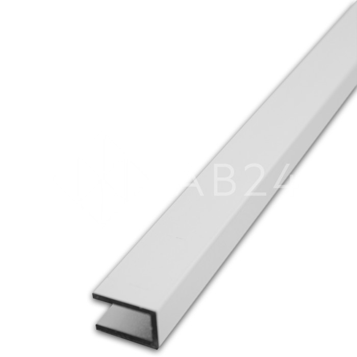 Профиль с дефектом FDPA-51.3-DEF для стекла 19х12х1,75, длина 3 м, алюминий/белый