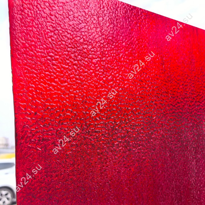 Стекло витражное AV 151RR, целый лист - 78 х 96 cм.