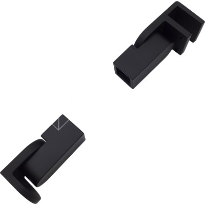 Комплект FDC-5051 для штанги 15х15 регулируемый, цинк/черный