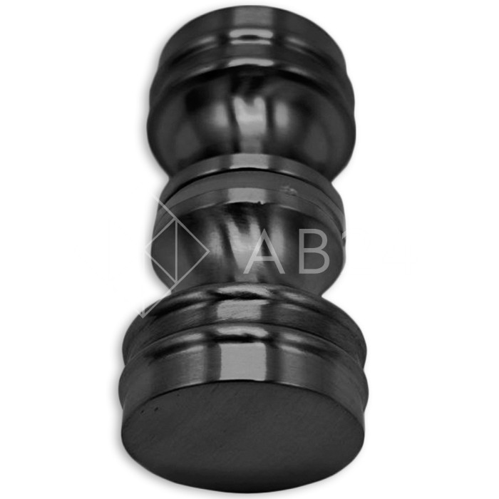 Ручка кноб FDR-50, нержавейка/черный