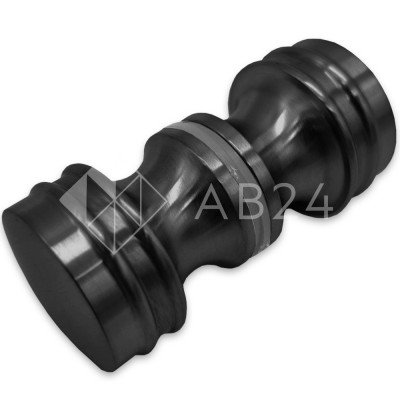 Ручка кноб FDR-50, нержавейка/черный