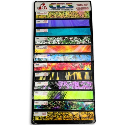 Дихроичное стекло для фьюзинга CBS SPECIALTY Dichroic Pack System 96 1 шт