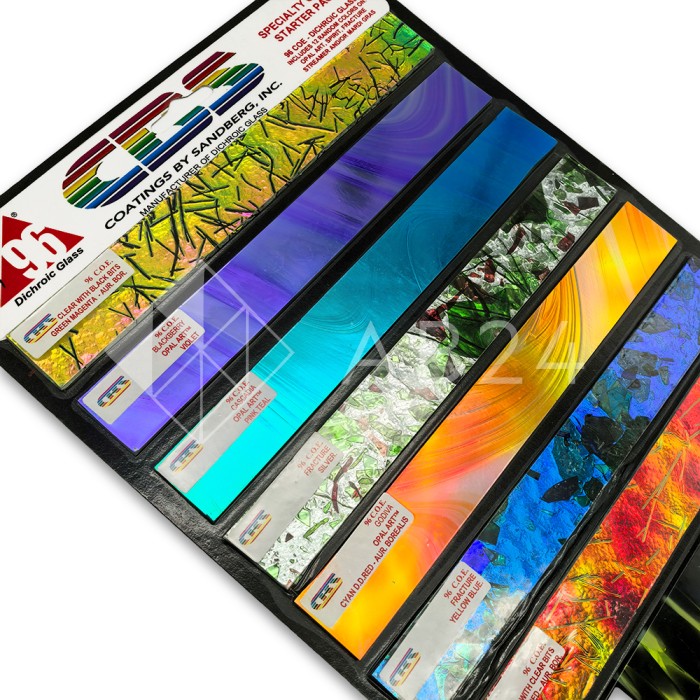 Дихроичное стекло для фьюзинга CBS SPECIALTY Dichroic Pack System 96 1 шт