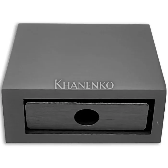 Крепление FDC-30 трубы 30х10 к стене, нержавейка/оружейная сталь