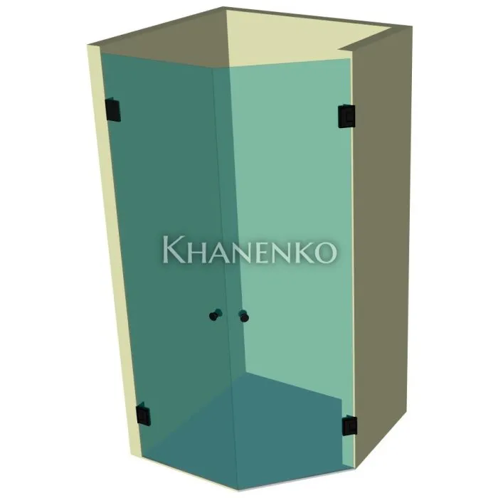 Душевая кабина пятиугольная DK-306