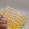 Дихроичное стекло для фьюзинга Wissmach Dichroic 96 COE прозрачная подложка, набор 226 г