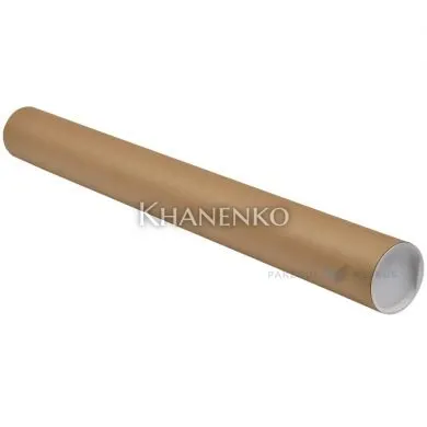 Тубус картонный упаковочный, длина 2,2 м