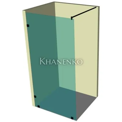 Душевая перегородка DK-501K на коннекторах