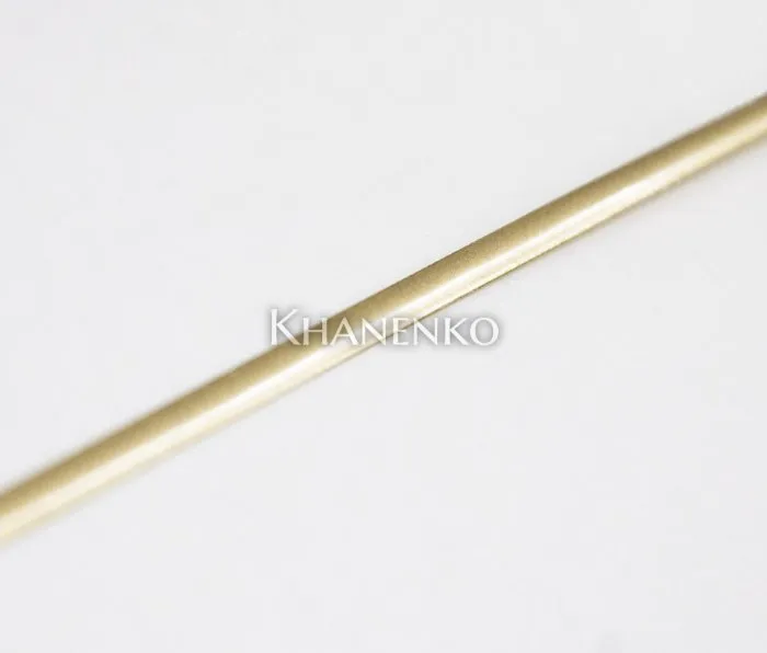 Свинцовая лента Decra Led Gold 3,5 мм, 25 м (матовое золото)