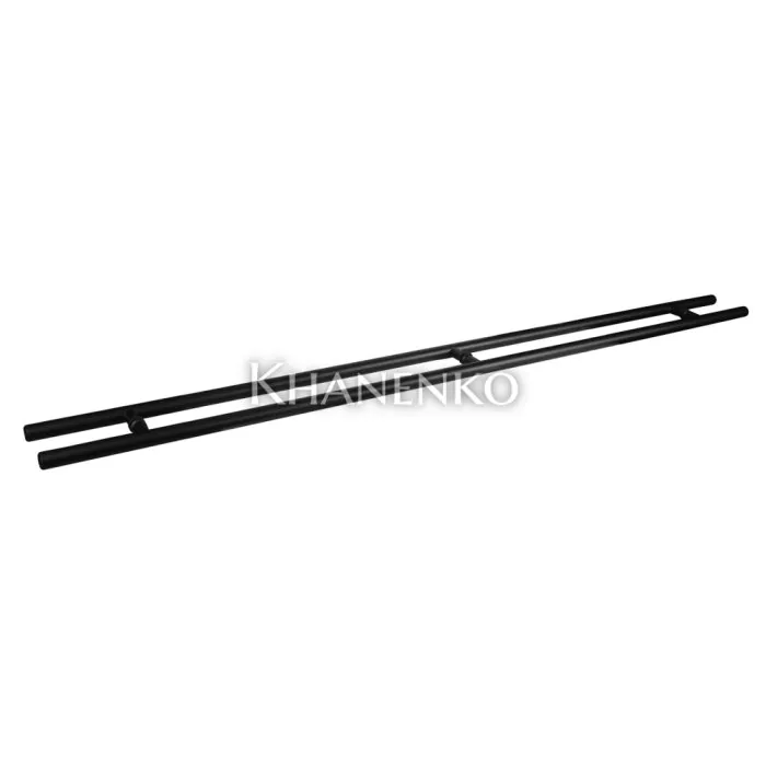 Ручка FKR-208 для стеклянной двери 32x800х800х2000х1 мм, нержавейка/черный