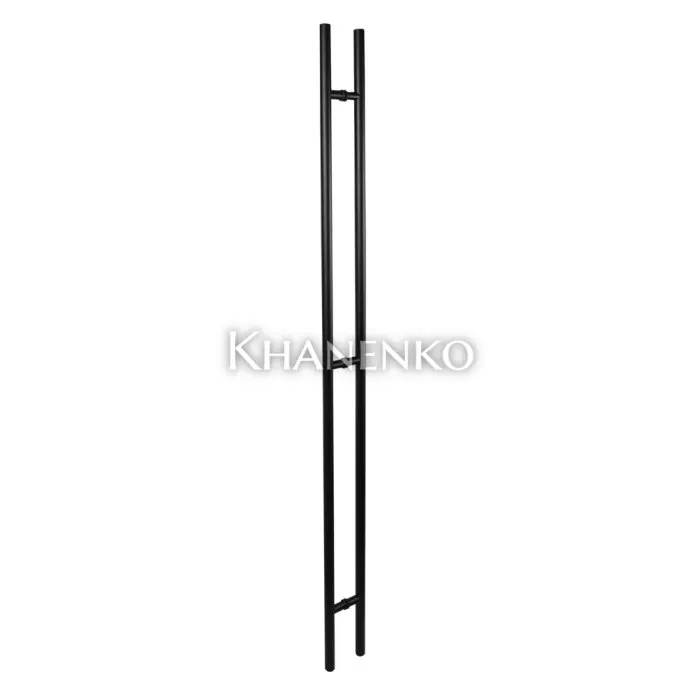 Ручка FKR-208 для стеклянной двери 32x800х800х2000х1 мм, нержавейка/черный