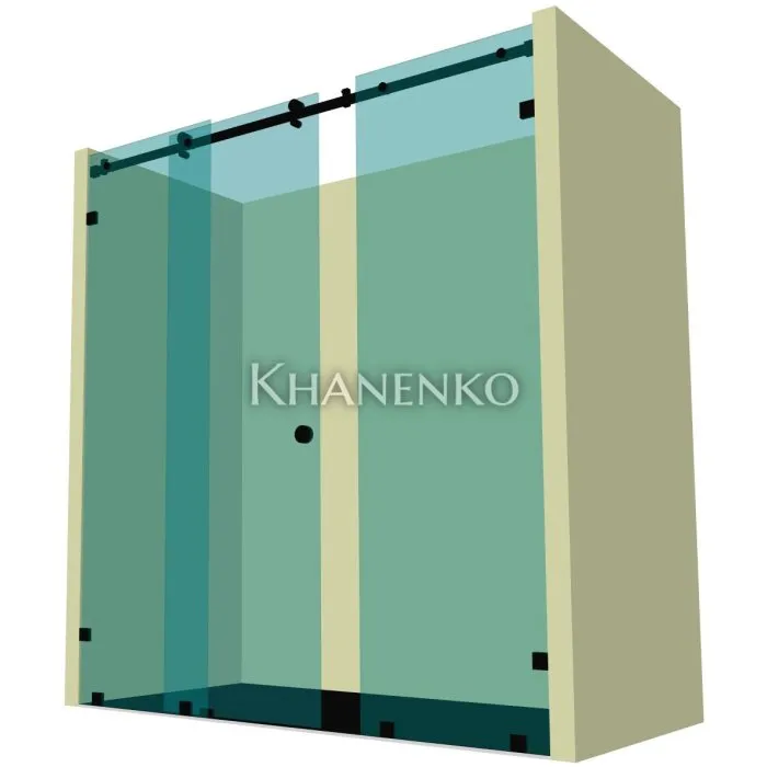 Душевая кабина раздвижная DK-102K на коннекторах