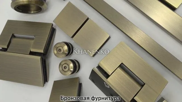 Коннектор Альфа α FDK-16, стекло-стекло 180°, нержавейка/бронза