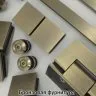 Коннектор Альфа α FDK-16, стекло-стекло 180°, нержавейка/бронза