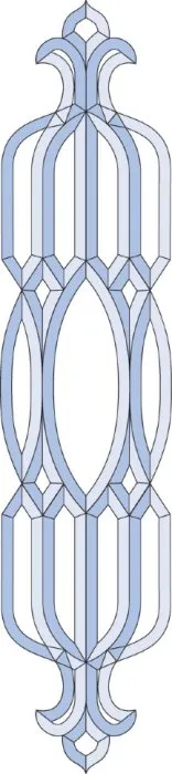 Бевелс AV335 (21 элемент) 321 х 1443 мм
