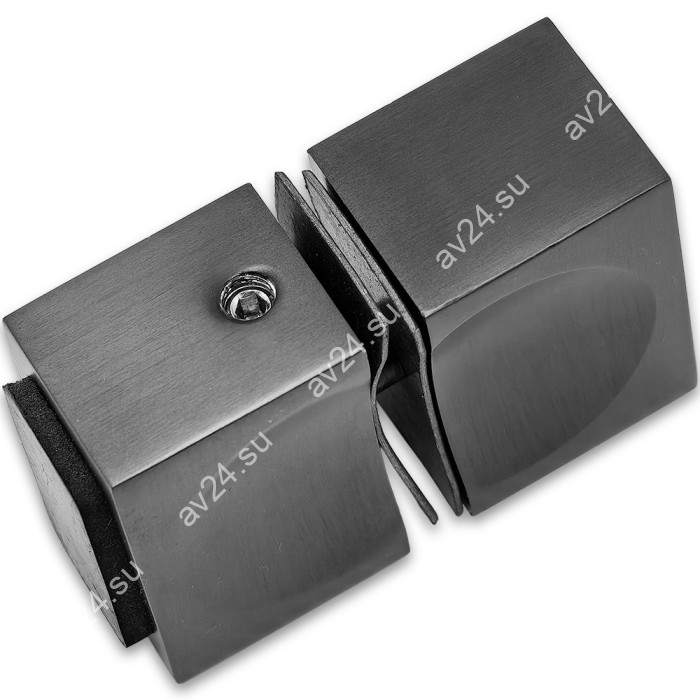 Ручка кноб FDR-66 с одним резиновым торцом, алюминий/оружейная сталь