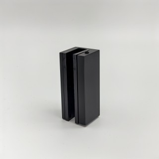 Коннектор Валевс без сверления FDK-160 стена-стекло 90°, латунь/черный