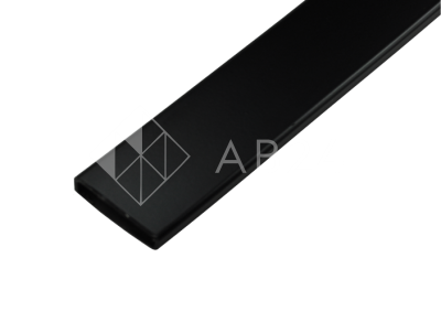 Труба FDT-352, 30х10х1.5 мм 2 м, нержавейка/черный