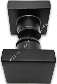 Ручка кноб FDR-30 квадратная, нержавейка/черный