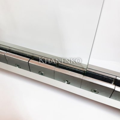 Профиль зажимной база + клипсы 9шт. FKP-443 AL