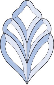 Бевелс AV250 (5 элементов) 129 х 200 мм