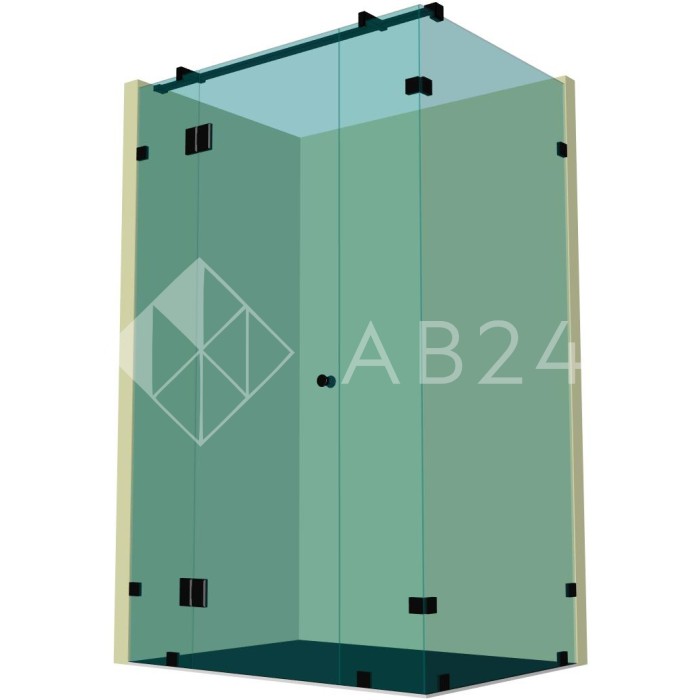 Душевая кабина угловая DK-211K на коннекторах