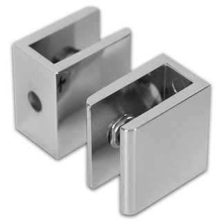 Полкодержатель FDA-20 для стекла 8 мм, цинк/хром