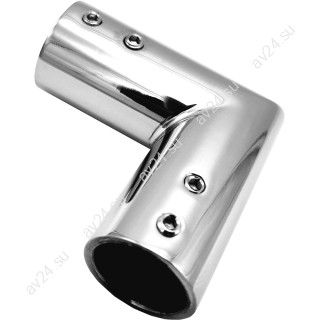 Соединитель трубы FDC-18-DEF с дефектом 19 угловой 90°, нержавейка/полированный