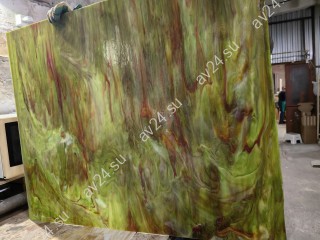 Стекло витражное AV 623-5S, целый лист - 78 х 96 cм.