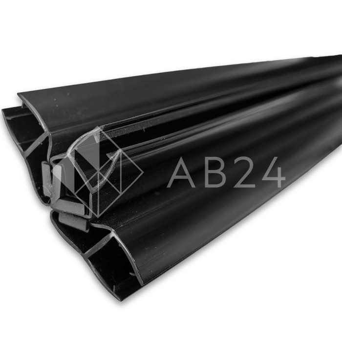 Уплотнитель Т-образный магнитный ПРЕМИУМ, Черный, 2.5 м FDPP-517.8