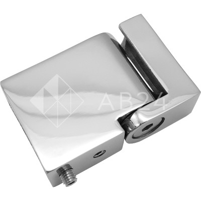 Крепление FDC-38 трубы 30х10 к стене 90°-180°, нержавейка/полированный