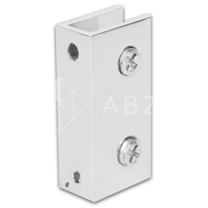 Полкодержатель FDA-21 для стекла и зеркала 8-10 мм, цинк/хром