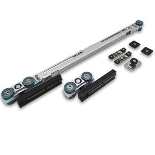 Раздвижная система FDS-17.1 для стеклянных дверей, черный