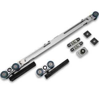 Раздвижная система FDS-17.1 для стеклянных дверей, черный