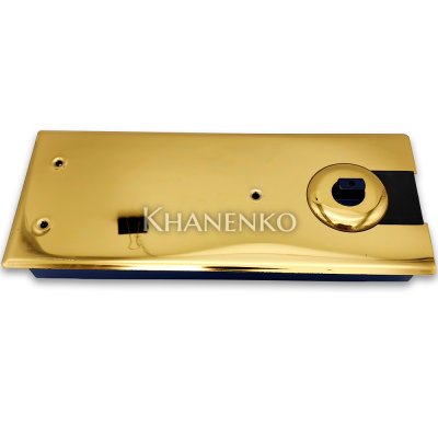 Доводчик для стеклянных дверей Золотой FKD-03 SUS304/TP