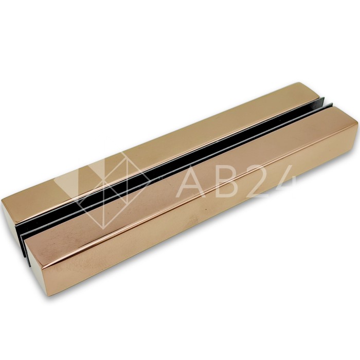 Ручка купе FDR-14, нержавейка/розовое золото