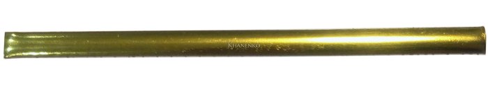 Свинцовая лента Decra Led Brass 2 мм, 2х25 м (латунь, глянцевое золото)