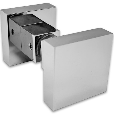 Ручка кноб FDR-31 квадратная, латунь/хром