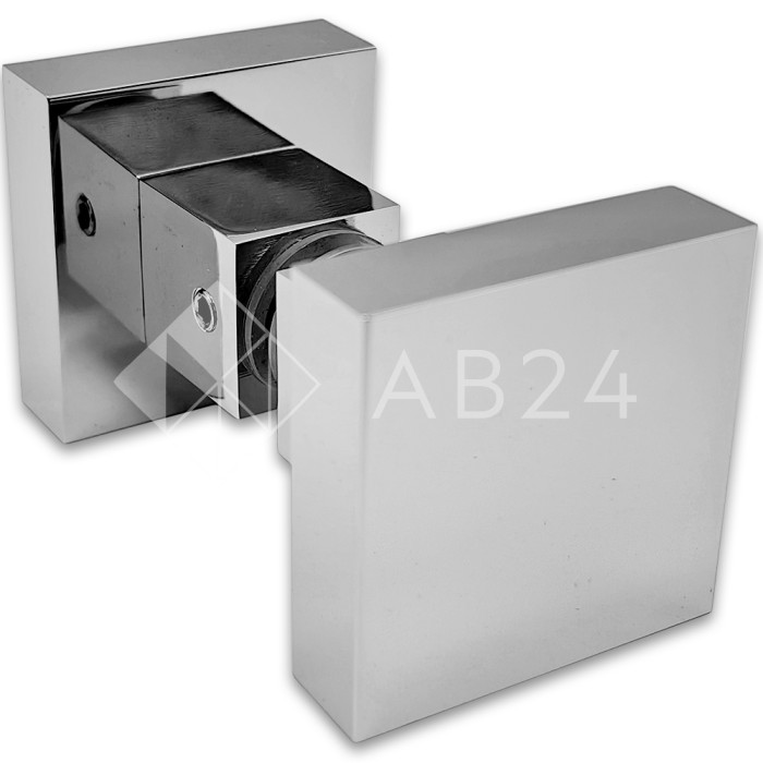 Ручка кноб FDR-31 квадратная, латунь/хром