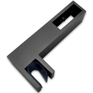 Держатель стекла FDC-35 сквозной 30х10 горизонтальный, нержавейка/оружейная сталь