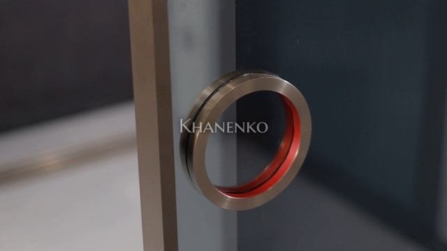 Комплект раздвижной системы DSK-191.2.3 AL/BL синхро на 2 двери (2С+0) крепление на стену, алюминий/черный