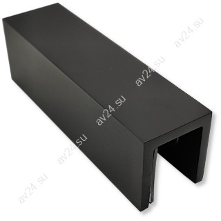 Коннектор FDK-52-DEF с дефектом верхний стекло-стекло Орион 180°, нержавейка/черный