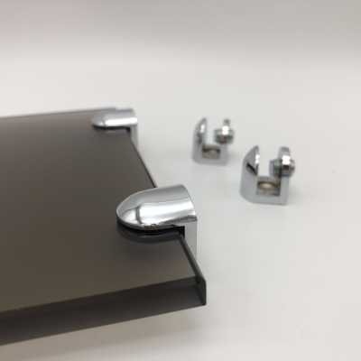 Полкодержатель FDA-31 для стекла и зеркала 6-10 мм, цинк/хром