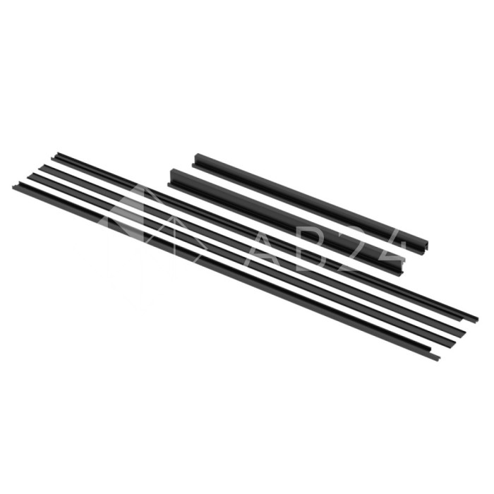 Раздвижная система FDS-21 парящая дверь купе, черный