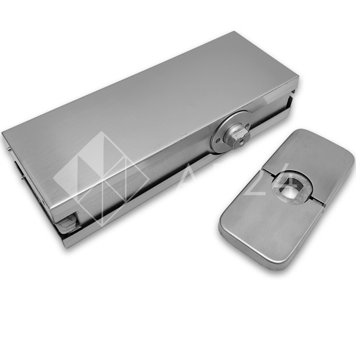 Петля с доводчиком FKD-05 нагрузка от 60 до 100 кг, нержавейка/матовый