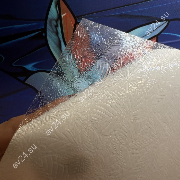 Витражная пленка Decra Glow DG336 с эффектом "осень" 